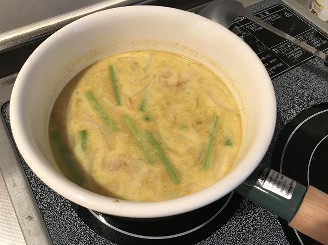 カレーミルクスープの作り方
